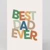 Ellen Schlegelmilch Father's Day|Birthday*Personalised Best Dad Ever Greeting Card | Ohh Deer