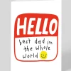 Lisa Chicken Father's Day|Father's Day Cards*Personalised Best Dad In The Whole World Father's Day Card | Ohh Deer