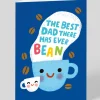 Stormy Knight Father's Day|Birthday*Personalised Best Dad There's Ever Bean