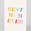 Ellen Schlegelmilch Mother's Day|Mother's Day Cards*Personalised Best Mum Ever Typographic Mother's Day Card | Ohh Deer