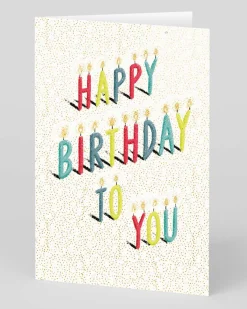 Kong-Yew Wong Birthday|Birthday Cards*Personalised Birthday Candles Card | Ohh Deer