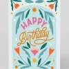 Steffi Lynn Birthday|Birthday Cards*Personalised Birthday Floral Greeting Card | Ohh Deer