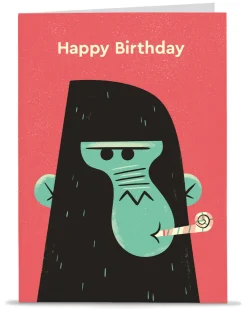 Andrew Kolb Birthday|Birthday Cards*Personalised Birthday Gorilla Birthday Card | Ohh Deer