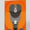 Owen Davey Birthday|Birthday Cards*Personalised Birthday Orangutan Greeting Card | Ohh Deer