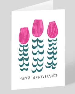 Badger u0026 Burke Anniversary*Personalised Bouquet Anniversary Card | Ohh Deer