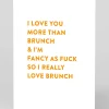 Stormy Knight Valentine's Day|Anniversary*Personalised Brunch Greeting Card | Ohh Deer