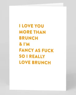 Stormy Knight Valentine's Day|Anniversary*Personalised Brunch Greeting Card | Ohh Deer