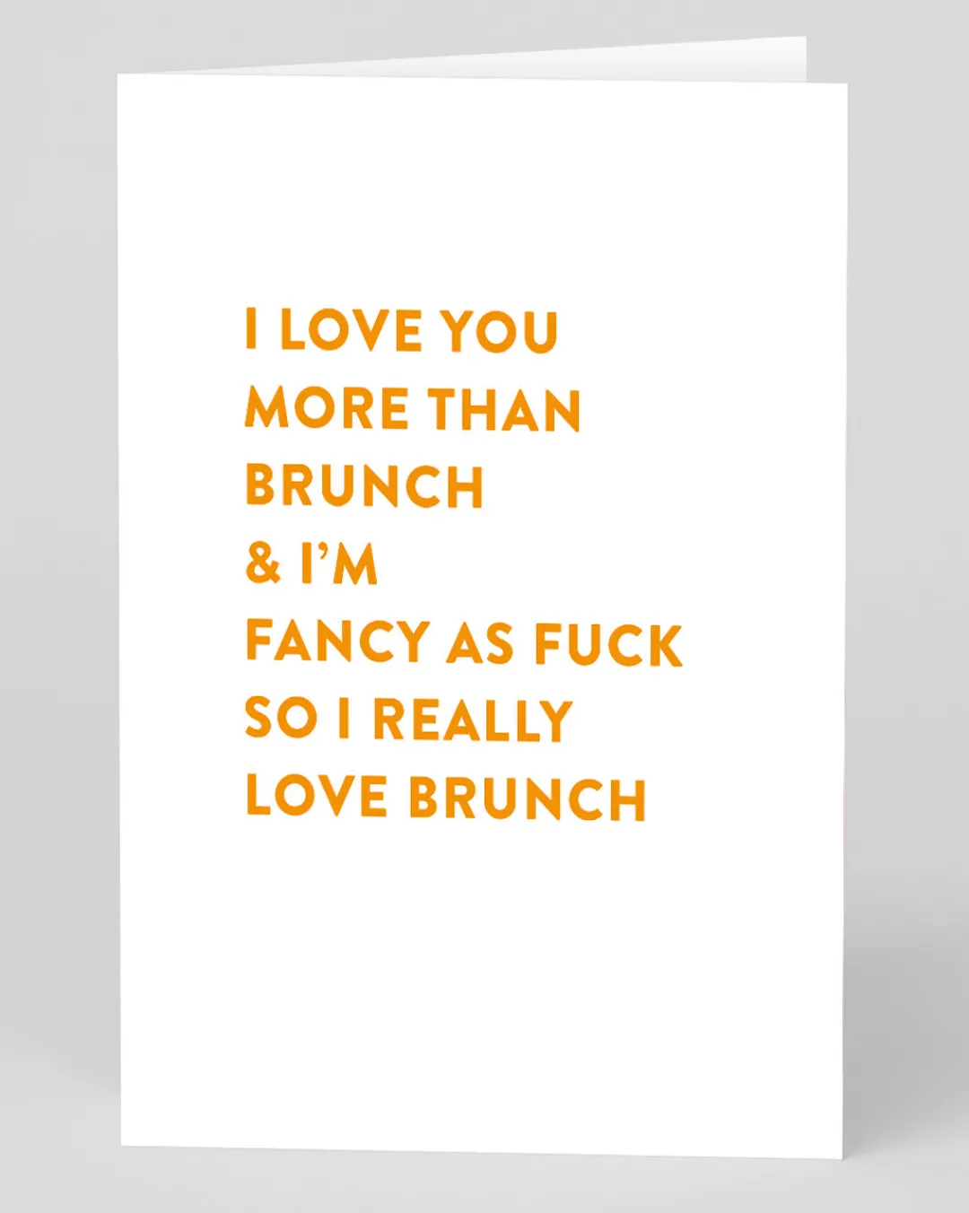 Stormy Knight Valentine's Day|Anniversary*Personalised Brunch Greeting Card | Ohh Deer