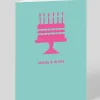 Ohh Deer Birthday|Birthday Cards*Personalised Cake icon Birthday Card |