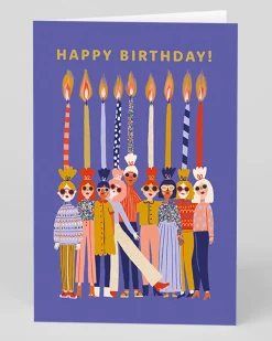 Emily Doliner Birthday|Birthday Cards*Personalised Candle Ladies Birthday Card | Ohh Deer