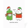 Gemma Correll Christmas|Christmas Cards*Personalised Christmas Spirits Christmas Card | Ohh Deer