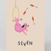 Betiobca Birthday|Birthday Cards*Personalised Circus 7th Birthday Card | Ohh Deer