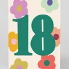 Raspberry Blossom Birthday|Birthday Cards*Personalised Colourful And Floral 18th Birthday Card | Ohh Deer