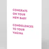 Stormy Knight Congratulations|New Arrival*Personalised Congrats & Condoloences New Baby Card