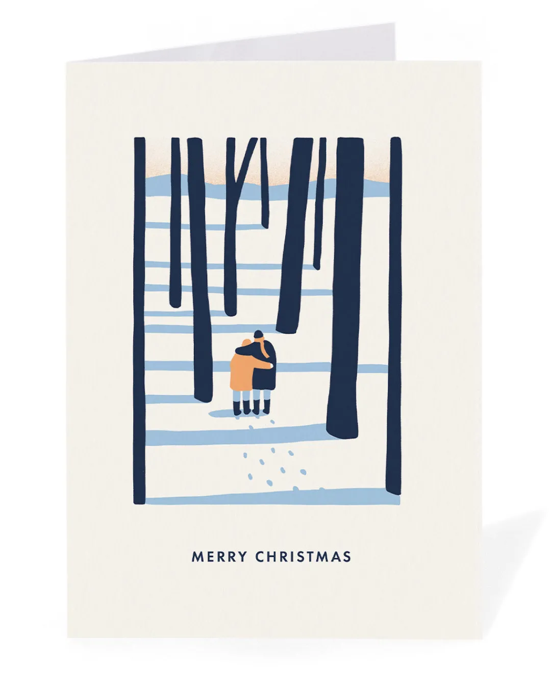 Ohh Deer Christmas|Christmas Cards*Personalised Couple in woods Christmas Card |