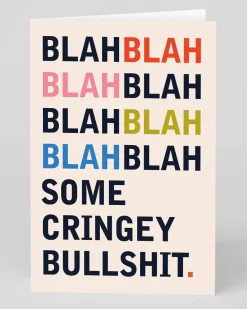 Betiobca Father's Day|Birthday*Personalised Cringey Bullshit Greeting Card | Ohh Deer