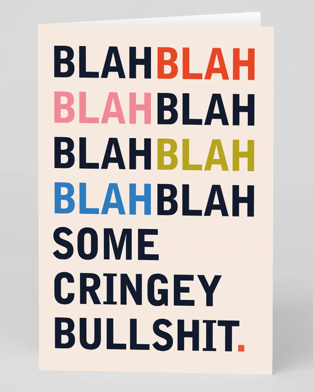 Betiobca Father's Day|Birthday*Personalised Cringey Bullshit Greeting Card | Ohh Deer