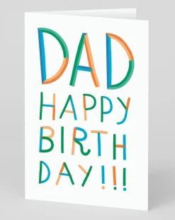 Ohh Deer Birthday|Birthday Cards*Personalised Dad Letters Happy Birthday Card |