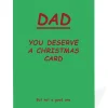 Ohh Deer Christmas|Christmas Cards*Personalised Dad You Deserve a Christmas Card |
