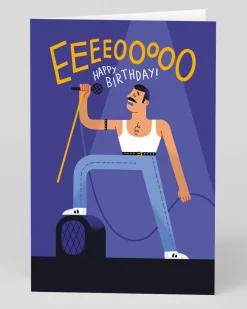 Ohh Deer Birthday|Birthday Cards*Personalised EEEEEOOOO Freddie Mercury Birthday Card |