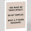 Ohh Deer Birthday|Birthday Cards*Personalised F*cking Headache Greeting Card |