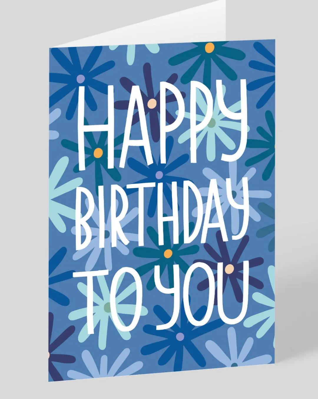 Ohh Deer Birthday|Birthday Cards*Personalised Flower Pattern Birthday Card |