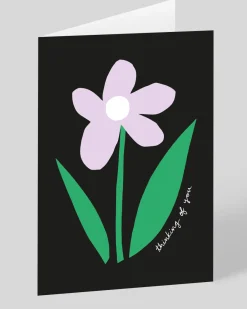 Badger u0026 Burke Thinking Of You*Personalised Flower Thinking of You Card | Ohh Deer