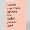 Twin Pines Birthday|Birthday Cards*Personalised Folded Peice of Card Birthday Card | Ohh Deer