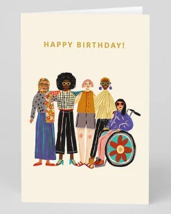 Emily Doliner Birthday|Birthday Cards*Personalised Friends Group Birthday Card | Ohh Deer