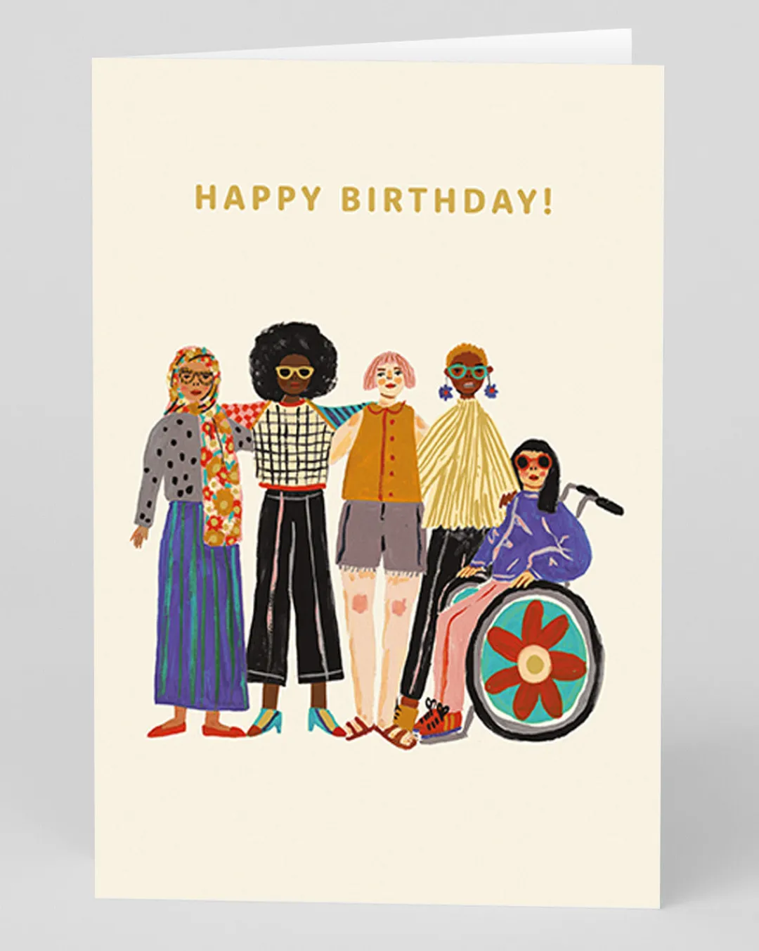 Emily Doliner Birthday|Birthday Cards*Personalised Friends Group Birthday Card | Ohh Deer