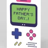 Ohh Deer Father's Day|Father's Day Cards*Personalised Game Console Father's Day Card |