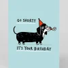 Gemma Correll Birthday|Birthday Cards*Personalised Go Shorty Birthday Card | Ohh Deer