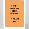 Barry Dunstall Birthday|Birthday Cards*Personalised Good Looking Happy Birthday Card | Ohh Deer
