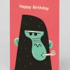 Andrew Kolb Birthday|Birthday Cards*Personalised Gorilla Party Blower Birthday Card | Ohh Deer