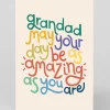 Raspberry Blossom Father's Day|Birthday*Personalised Grandad May Your Day Be As Amazing As You Are Greeting Card | Ohh Deer