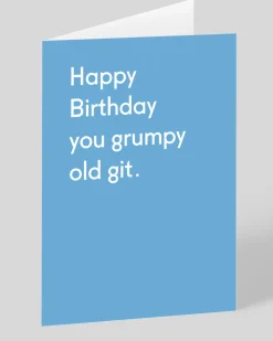 Twin Pines Birthday|Birthday Cards*Personalised Grumpy Old Git Birthday Card | Ohh Deer