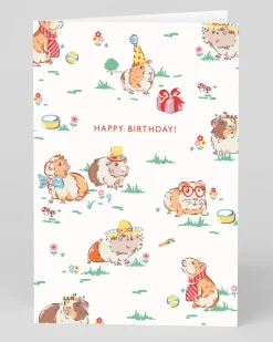 Cath Kidston Birthday|Birthday Cards*Personalised Guinea Pig Happy Birthday Card | Ohh Deer