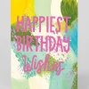 Raspberry Blossom Birthday|Birthday Cards*Personalised Happiest Birthday Wishes Greeting Card | Ohh Deer