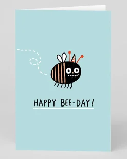 Gemma Correll Birthday|Birthday Cards*Personalised Happy Bee Day Birthday Card | Ohh Deer