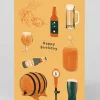 Ohh Deer Birthday|Birthday Cards*Personalised Happy Birthday Beer Card |