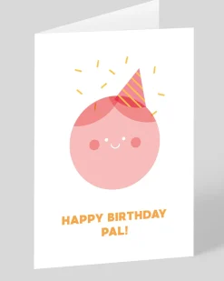 Stormy Knight Birthday|Birthday Cards*Personalised Happy Birthday Pal Greeting Card