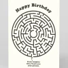 Ohh Deer Birthday|Birthday Cards*Personalised Happy Birthday Maze Birthday Card |