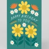 Elizabeth Olwen Birthday|Birthday Cards*Personalised Happy Birthday To You Floral Birthday Card | Ohh Deer