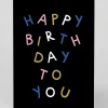 Mélanie Johnsson Birthday|Birthday Cards*Personalised Happy Birthday To You Letters Card | Ohh Deer