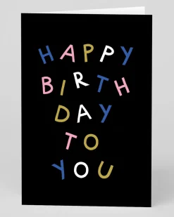 Mélanie Johnsson Birthday|Birthday Cards*Personalised Happy Birthday To You Letters Card | Ohh Deer