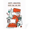 Gemma Correll Christmas|Christmas Cards*Personalised Happy Christmas from the fur baby Christmas Card | Ohh Deer