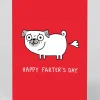Gemma Correll Father's Day|Father's Day Cards*Personalised Happy Farters Day Greeting Card | Ohh Deer