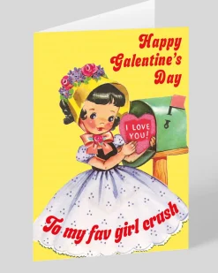 Smitten Kitten Valentine's Day*Personalised Happy Galentine's Day Card | Ohh Deer