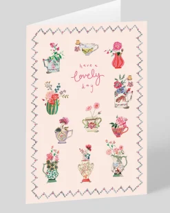 Cath Kidston Mother's Day|Wedding*Personalised Have a Lovely Day - Vases | Ohh Deer