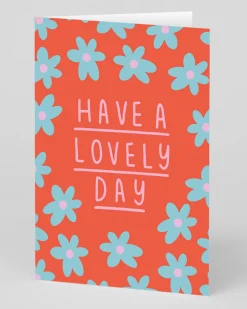 Mélanie Johnsson Birthday|Birthday Cards*Personalised Have A Lovely Day Greeting Card